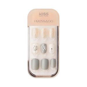 Unhas Postiças Autocolantes Kiss New York Press & Go Chandelier