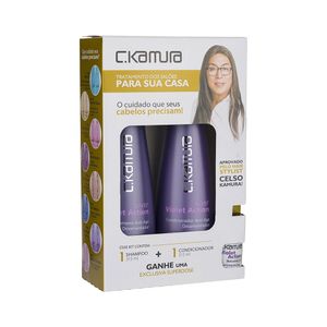 Kit C. Kamura Siver Shampoo + Condicionador GRÁTIS Superdose