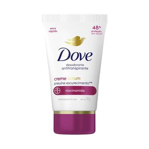 Desodorante Antitranspirante Dove Creme Sérum Previne Escurecimento 50g