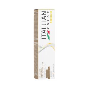 Coloração Itallian Color Premium 7.44 Louro Cobre Intenso 60g