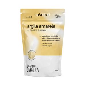 Argila Amarela Com Vitamina C Labotrat Dia a Dia 100g