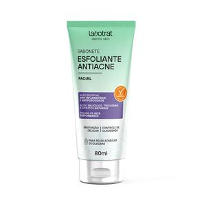 Sabonete Esfoliante Facial  Labotrat Antiacne 80ml