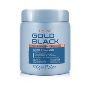 Creme Relaxante Amend Gold Black Transformação 500g