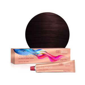 Coloração Amend Color Delicaté 4.62 Castanho Vermelho Irisado 50g