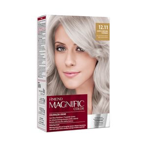 Coloração Amend Magnific Color 12.11 Louro Claríssimo Platinado