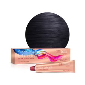 Coloração Amend Color Delicaté  1.0 Preto 50g