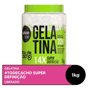 Gelatina Salon Line #todecacho Super Definição 1000g