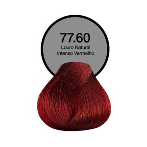 Coloração Permanente Acquaflora 77.60 Louro Natural Intenso Vermelho 60g