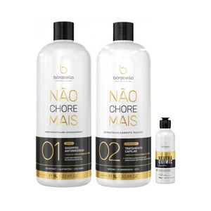 Kit Shampoo + Tratamento Capilar + Neutralizante Borabella Mix de Linhas