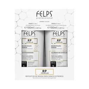 Kit Felps Color Tratamento Reconstrução Premium RP 2x100mL