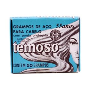 Grampo Teimoso Número 5 Loiro com 50 Unidades