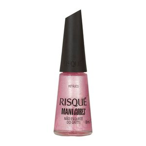 Esmalte Risqué ManiCores Não Esquece do Gritti Metálico
