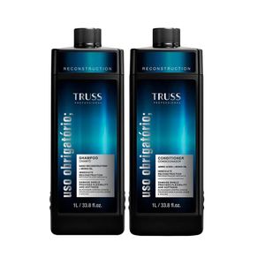 Kit Shampoo + Condicionador Truss Uso Obrigatorio 1L