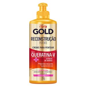 Creme para Pentear Niely Gold Reconstrução Potente 250g