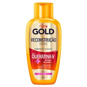 Shampoo Niely Gold Reconstrução Potente 275ml