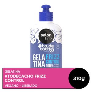 Gelatina Salon Line Todecacho Frizz Control 310g