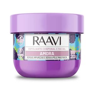 Esfoliante Corporal e Facial Raavi Amora 200g