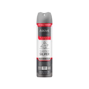 Desodorante Elements Shiny Silver Aerosol  Above 90g