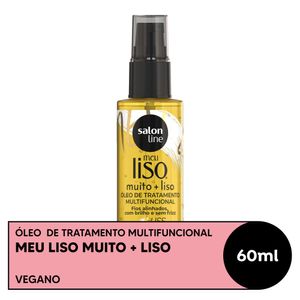 Óleo Capilar Salon Line Meu Liso Muito Mais Liso 60ml