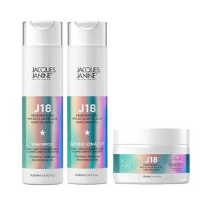 Kit Shampoo + Condicionador + Máscara Jacques Janine J18