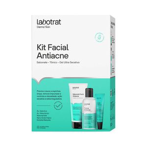 Kit Facial Labotrat Antiacne Dermo Skin com 3 Itens