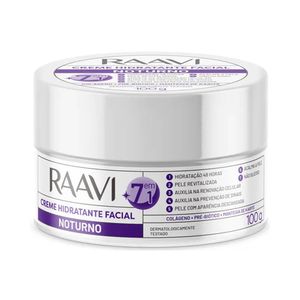 Creme Facial Raavi Hidratante Noturno 100g