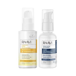 Kit Raavi Facial Creme Multifuncional FPS30 + Sérum Antissinais