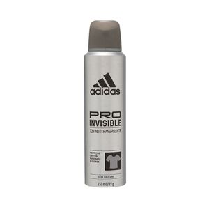 Desodorante Adidas Aerosol  Pro Invisible Masculino 150ml