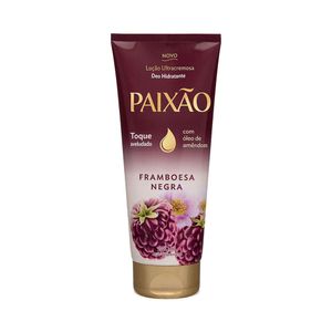 Hidratante Desodorante Paixão Ultra Cremoso Framboesa Negra com Hibisco 200ml