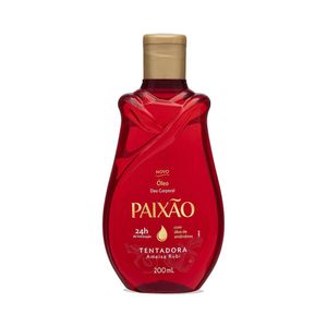 Óleo Corporal de Amêndoas Paixão Tentadora Ameixa Rubi 200ml