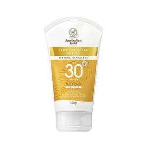 Protetor Solar Australian Gold Gel Creme Fps30 120g