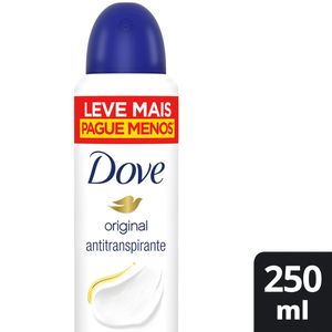 Desodorante Antitranspirante Aerosol Dove Original 250 ml