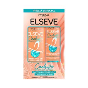 Kit Shampoo + Condicionador Elseve Cachos Longos dos Sonhos