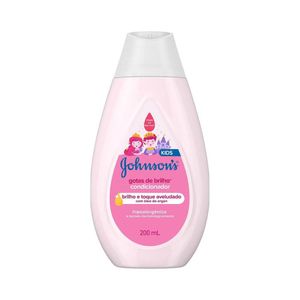 Condicionador Johnson's Baby Gotas de Brilho 200ml