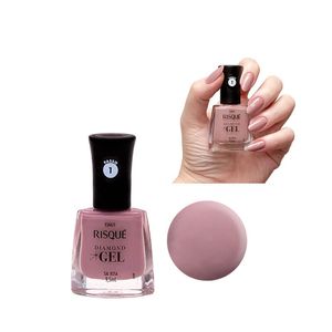 Esmalte Risqué Diamond Gel Sal Rosa