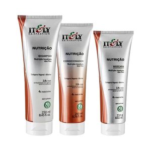 Kit Itely Nutrição Shampoo + Condicionador + Máscara