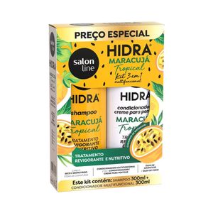 Kit Salon Line Shampoo + Condicionador Hidra Maracujá