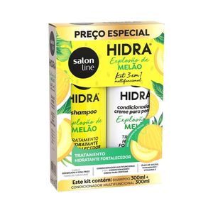 Kit Salon Line Shampoo + Condicionador Hidra Explosão de Melão