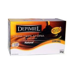 Cera Depilatória Depimiel Natural com 4 Potes 1kg