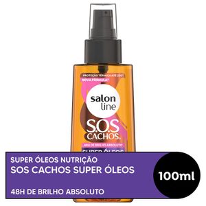 Óleo de Tratamento SOS Cachos Super Óleos Salon Line 100ml