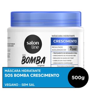 Máscara Capilar SOS Salon Line Bomba Original 500g