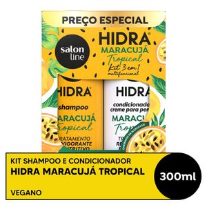 Kit Salon Line Shampoo + Condicionador Hidra Maracujá