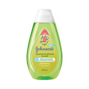 Sabonete Líquido Johnson's Baby Glicerina Lavanda 200ml