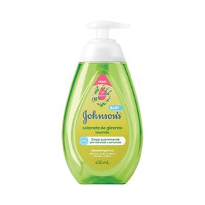 Sabonete Líquido Johnson's Baby Glicerina Lavanda 400ml