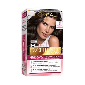 Coloração Imédia Excellence 3 Castanho Escuro