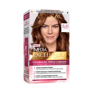 Coloração Imédia Excellence 6.41 Marrom
