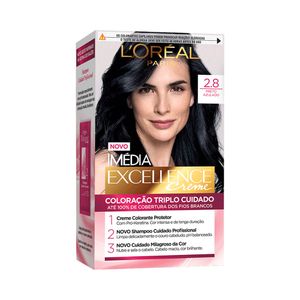 Coloração Imédia Excellence 2.8 Preto Azulado
