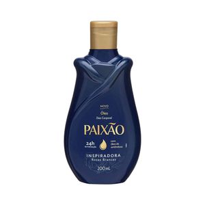 Óleo Corporal de Amêndoas Paixão Inspiradora ação desodorante 200ml