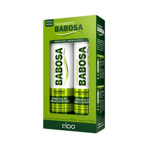 Kit Eico Babosa Aloe Vera Shampoo + Condicionador 800ml