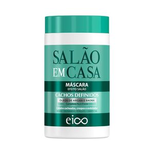 Máscara Capilar Eico de Tratamento Salão em Casa Cachos Definidos 1000g